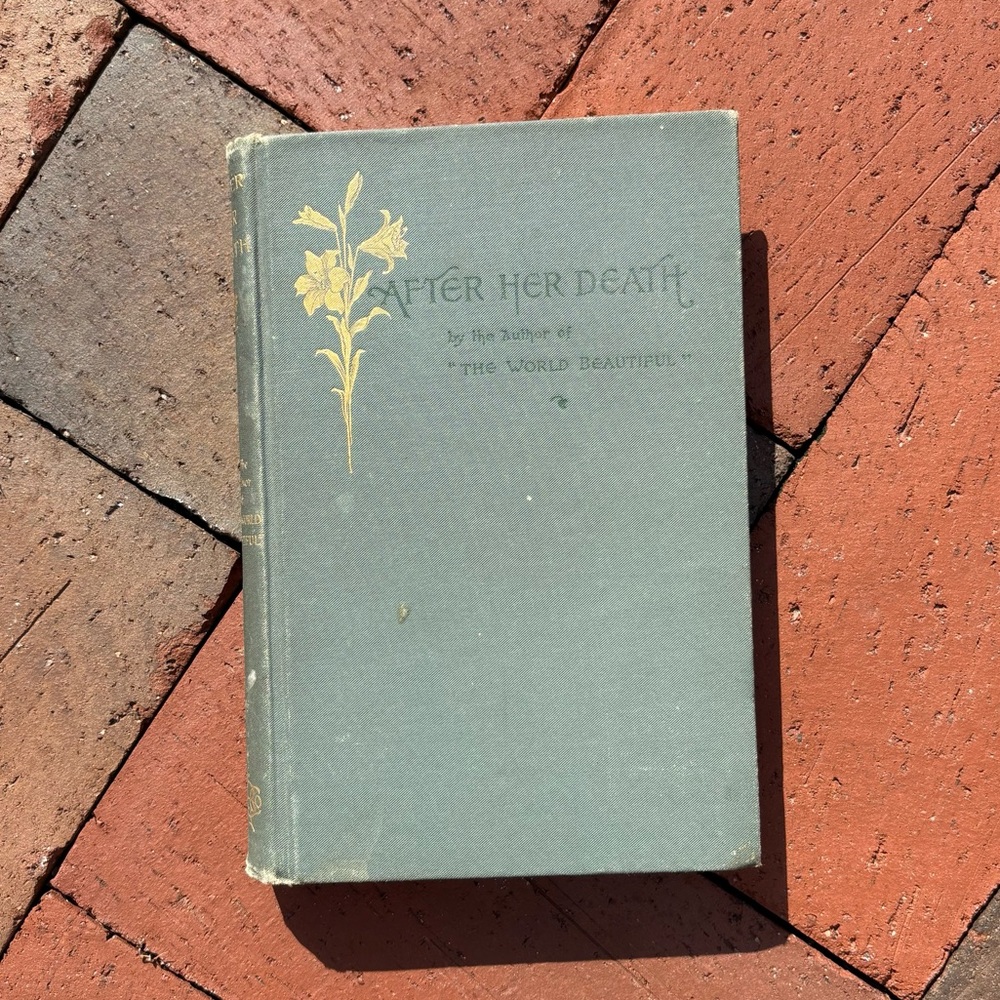 1898 After Her Death The Story of a Summer Mourning New England Town Grief